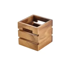 Acacia Trækasse fra Genware 15 cm