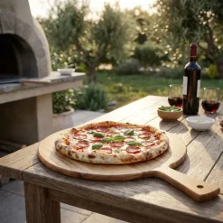 Acacia Træ Pizza Bræt - GenWare 36cm Dia