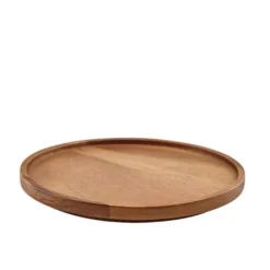 Acacia Træ Præsentationstallerken 20,5 cm Genware
