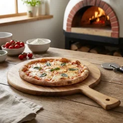 Acacia Wood Pizza Pagaj 33 cm i diameter