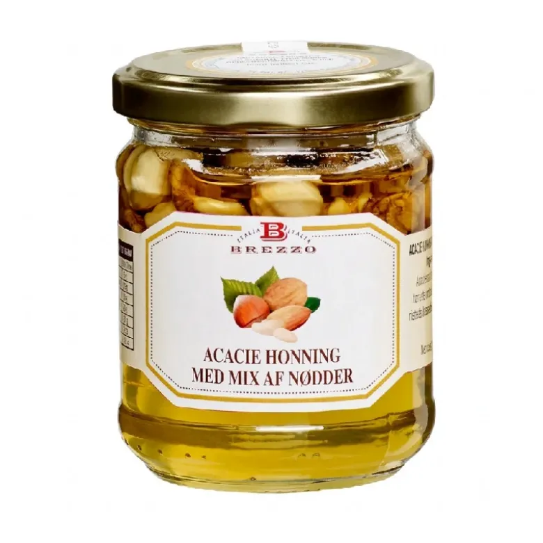 Acacie Honning med Mixed nødder 240g