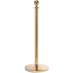 Afspærringsstolpe,­ Guld 100 x 35 cm.