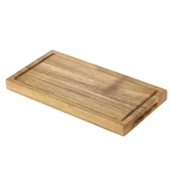 Akacietræ Serveringsbræt 25 x 13 x 2 cm Genware