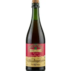 Alkoholfri cider hindbærsmag Øko - Val De France