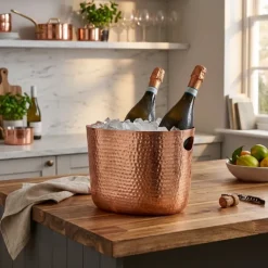 Aluminiumsvinkøler med Hammeret Finish Genware