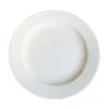 Amalie Flad Tallerken 24 cm Hvid