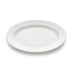 Amalie Oval Fad 38 cm Hvid