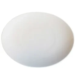 Amalie Steaktallerken 30,5 x 26 cm Hvid