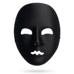 Ansigtsmaske Mime sort