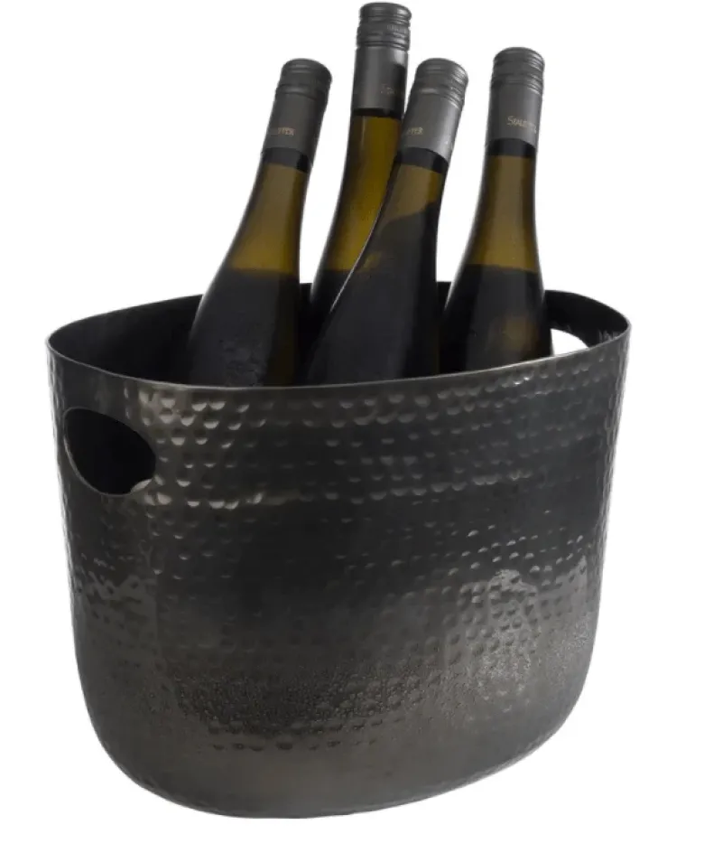 APS vinkøler, aluminium/hammeret sort, 7 ltr.