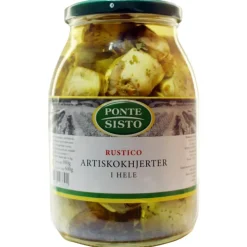 Artiskokhjerter hele rustico 980 g