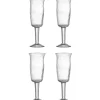 Asha Vinglas, Klar, Genanvendt Glas 4 stk