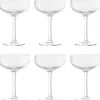 Astrid Champagneglas, Klar, Glas 6 stk