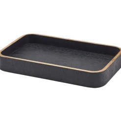 Bakke Sort Finér Træ 23 x 13.8 x 3cm