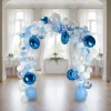 Ballonbue 122 stk blå