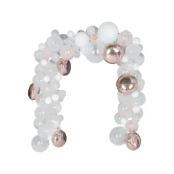 Ballonbue 122 stk rosegold