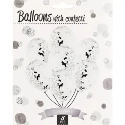 Balloner - konfetti 8 stk.