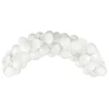 Ballongirlande B&C hvid 70 stk