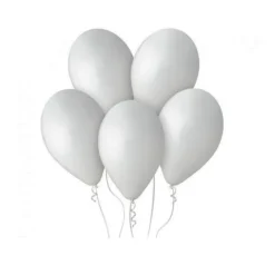 Ballon G110 pastel 12 hvid 100 stk.