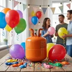 Ballon Helium Tank 9 tommer 20 Balloner