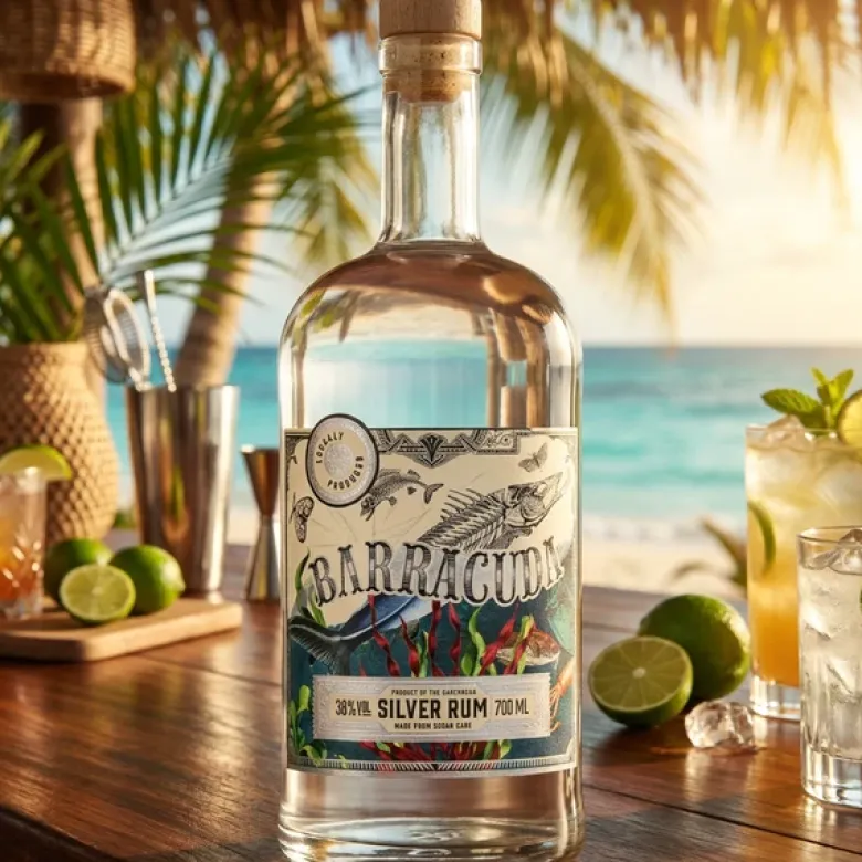 Baracuda Rum Silver FL 70