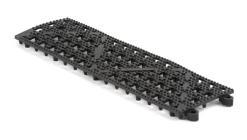 Bar hylde måtte - 31 x 9,1 cm, sort