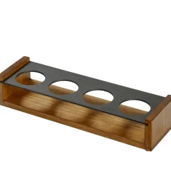Barprofessional Tastingcaddy 4 glas med tavle