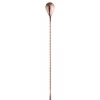 Barske med spiralhåndtag rustfrit stål kobberlook 380x35 mm