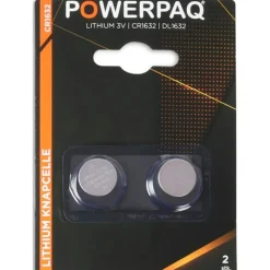 Batterier | Lithium CR1632 | PowerPaq