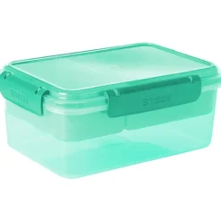Bento Lunch Box | Madkasse med aftagelig sandwichbakke og snackbakke | 2,0 l | SMASH