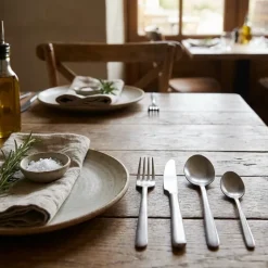 Bestiksæt Vintage Rustfrit Stål 16 stk