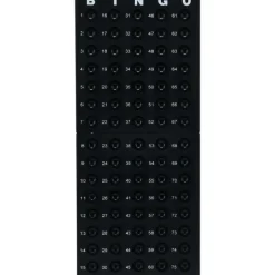 Bingo spil sæt PP 18x18x16 cm