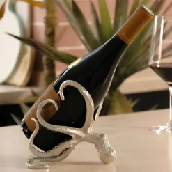 Blæksprutte lille vin & champagne flaskeholder