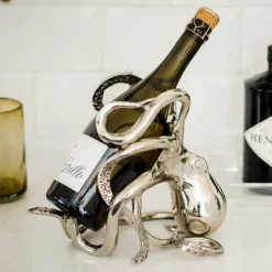 Blæksprutte vin & champagne flaskeholder