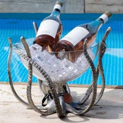 Blæksprutte Vin & Champagnekøler