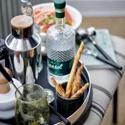 Bloomingville Cocktail BarStål - Sølv