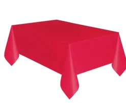 Borddug i rød størrelse 137x274 cm