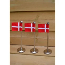 Bordflag Dannebrog 3 stk. 20 cm