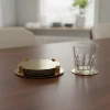 Bordskånersæt 6 stk i holder messing