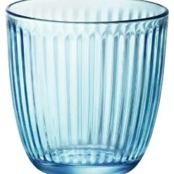 Bormioli Line drikkeglas, blå, 29 cl