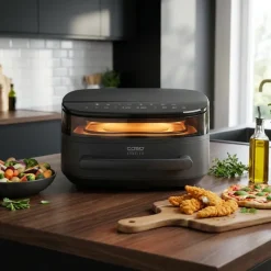 Caso AirFry & PizzaChef Airfryer PFAS-fri Sort