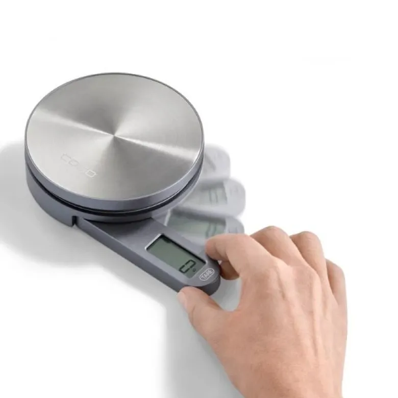 CASO Køkkenvægt EcoMate, vejeskala 1 g max 5 kg