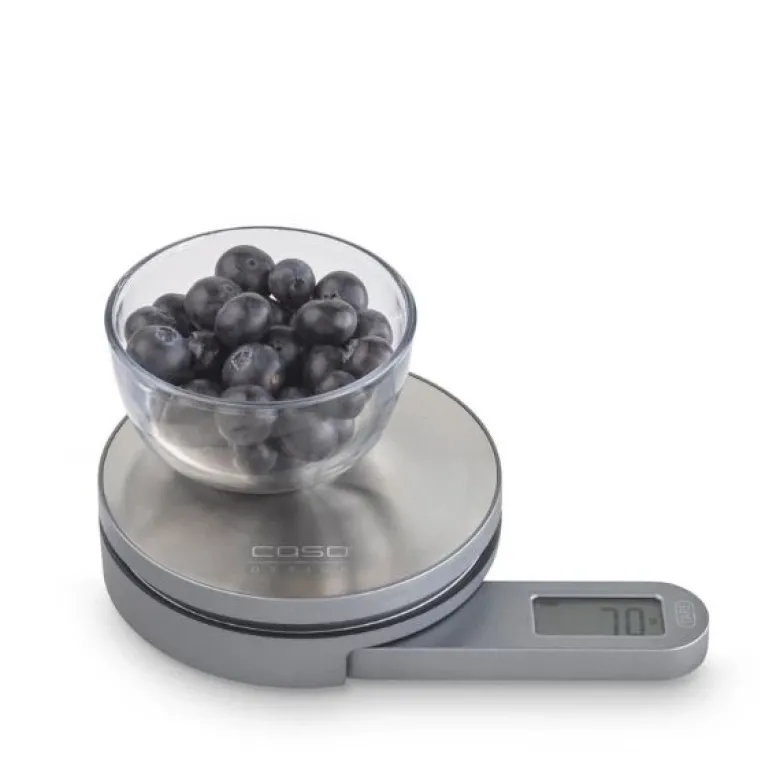CASO Køkkenvægt EcoMate, vejeskala 1 g max 5 kg