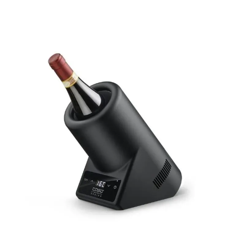 Caso WineCase One Rund Sort FL Ø9cm
