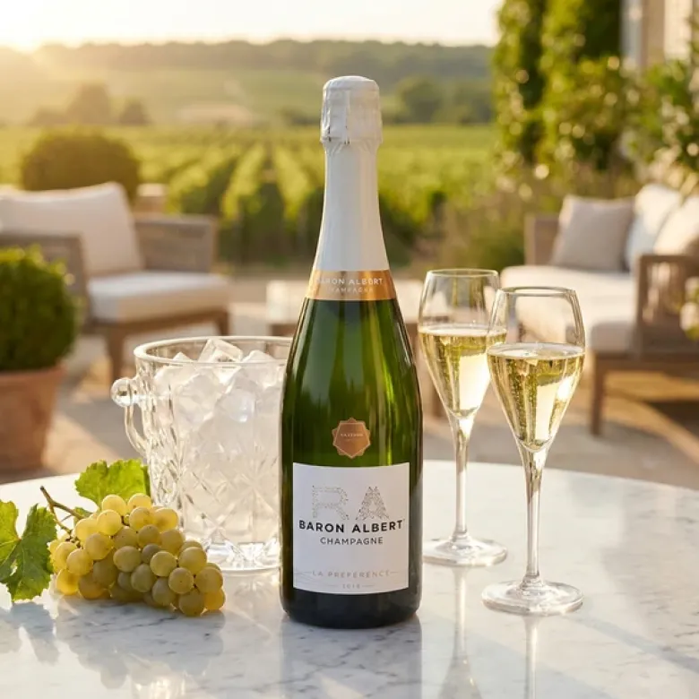 Champagne Brut 2018 Millesime La Préférence Baron Albert