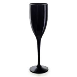 Champagne glas sort 15 cl