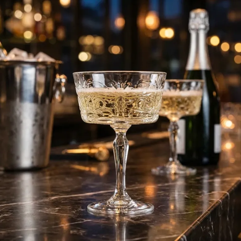 Champagne glas Tattoo, RCR - 268ml (6stk)