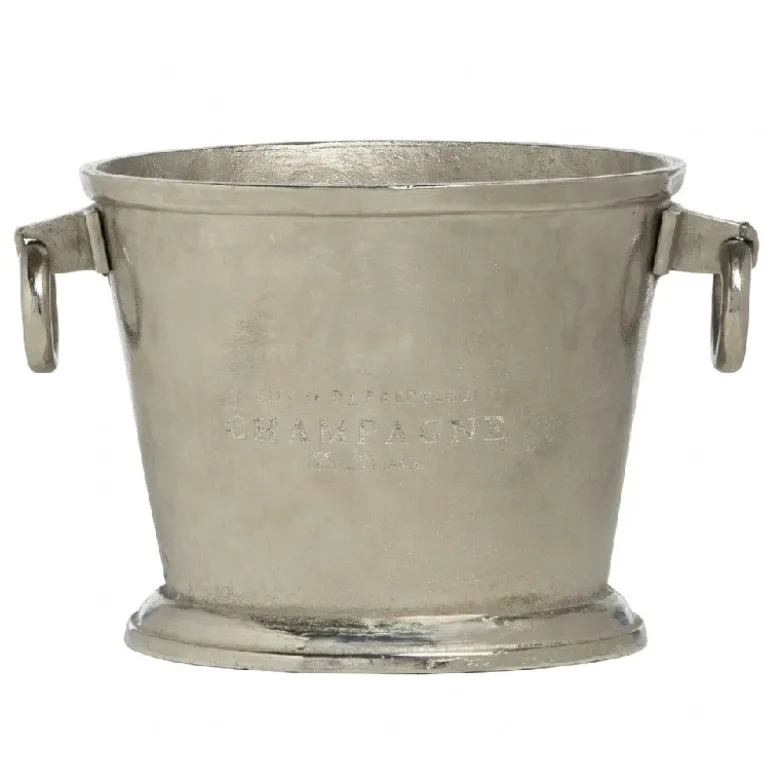 Champagnekøler vintage aluminium