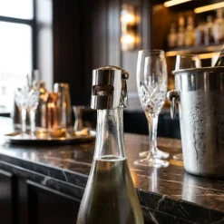 Champagne prop stål