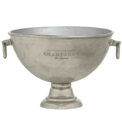 Champagneskål vintage aluminium